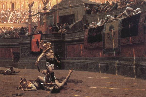 Jean-Leon Gerome Pollice Verso Germany oil painting art